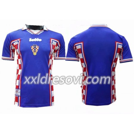 Hrvatska Retro Drugi Nogometni Dres 1998